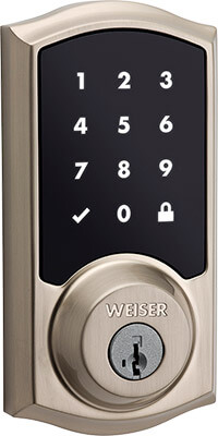 Weiser Smart Code touch system for entry doors