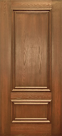 Red Oak front door