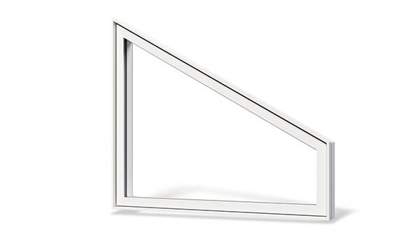 Consumer's Choice fixed windows feature a Contemporary design.