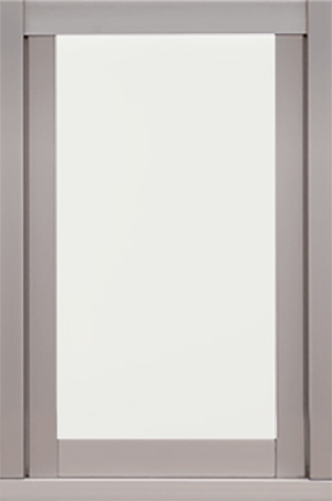 An example image of a aluminum window.