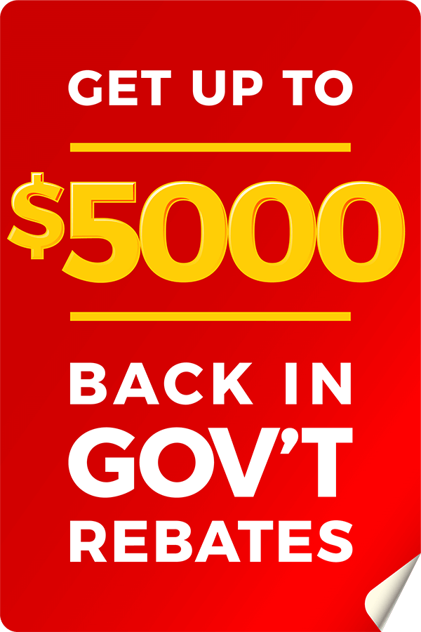 Get up to $5000 back in government rebates (through the GreenON fund) on your next window purchase Get up to $5000 back in government rebates.