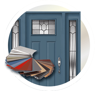 Our replacement exterior doors come in variety of colours and finishes