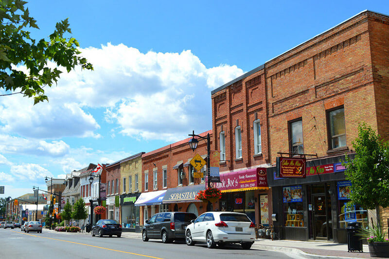 Downtown Markham, Ontario.